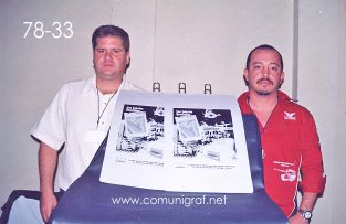 Foto 78-33 - Expositores en el Encuentro Nacional de Negocios Gráficos (Pymes) realizado del 22 al 24 de Septiembre 2005 en el Hotel La Nueva Estancia de la ciudad de León, Gto. México