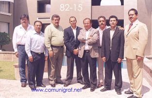 Foto 82-15 - Los Directivos de Canagraf Toluca presentes en el Encuentro Nacional de Negocios Gráficos (Pymes) realizado del 22 al 24 de Septiembre 2005 en el Hotel La Nueva Estancia de la ciudad de León, Gto. México.