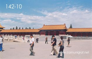 Foto 142-10 - Vista parcial de las instalaciones de los primeros museos en el interior del Palacio Imperial de la ciudad prohibida en Beijing (Pekín), China - 18-Junio-2006