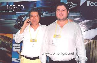 Foto 109-30 - Miguel Lam y Marcelo Mata en la Expo Mexigrafika 2006 realizada del 25 al 27 de Mayo 2006 en el Centro de Exposiciones Cintermex de la ciudad de Monterrey, N.L. México.