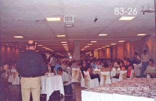 Foto 83-26 - Otra vista más de los asistentes al festejo del día del Impresor de Canagraf Guanajuato, realizada el 24 de Septiembre 2005 en el Hotel La Nueva Estancia de la Ciudad de León, Guanajuato México.