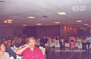 Foto 83-27 - Otra vista parcial de los asistentes en la Comida Baile del día del Impresor de Canagraf Guanajuato, realizada el 24 de Septiembre 2005 en el Hotel La Nueva Estancia de la Ciudad de León, Guanajuato México.