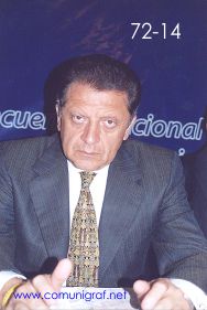 Foto 72-14 - Lic. José Luis Zamora Contreras de Canagraf Nacional en el Encuentro Nacional de Negocios Gráficos (Pymes) realizado del 22 al 24 de Septiembre 2005 en el Hotel La Nueva Estancia de la ciudad de León, Gto. México.