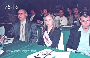 Foto 75-16 - Representantes de Xerox en el Encuentro Nacional de Negocios Gráficos (Pymes) realizado del 22 al 24 de Septiembre 2005 en el Hotel La Nueva Estancia de la ciudad de León, Gto. México