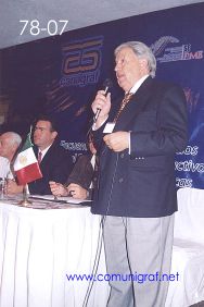 Foto 78-07 - Encuentro Nacional de Negocios Gráficos (Pymes) realizado del 22 al 24 de Septiembre 2005 en el Hotel La Nueva Estancia de la ciudad de León, Gto. México.