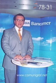 Foto 78-31 - Eduardo Sánchez Robles en el Encuentro Nacional de Negocios Gráficos (Pymes) realizado del 22 al 24 de Septiembre 2005 en el Hotel La Nueva Estancia de la ciudad de León, Gto. México.