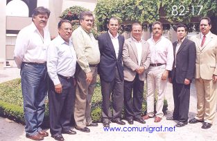 Foto 82-17 - Directivos de Canagraf Toluca en el Encuentro Nacional de Negocios Gráficos (Pymes) realizado del 22 al 24 de Septiembre 2005 en el Hotel La Nueva Estancia de la ciudad de León, Gto. México.