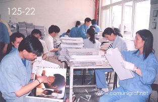 Foto 125-22 - Departamento de detección de errores en los impresos en la imprenta Shanghai Zhonghua Printing Co. Ltd. en Shanghai China - 12-Junio-2006