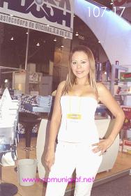 Foto 107-17 - Lizeth Carvajal en la Expo Mexigrafika 2006 realizada del 25 al 27 de Mayo 2006 en el Centro de Exposiciones Cintermex de la ciudad de Monterrey, N.L. México.