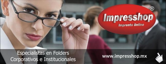 Impresshop imprenta online - Especialistas en Folders corporativos e institucionales - Presione en este baner para ir a su sitio web - se abrirá en una pestaña nueva